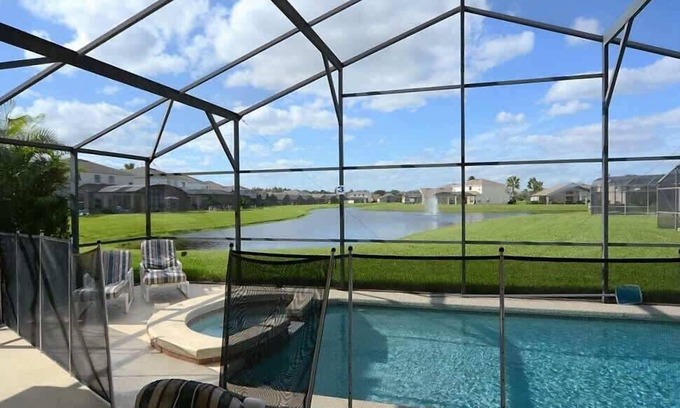 Cumbrian Lakes House | Stunning Waterview Pool Home: Gated, 4BR, Outdoor Spa, Games Room, Free WiFi!
