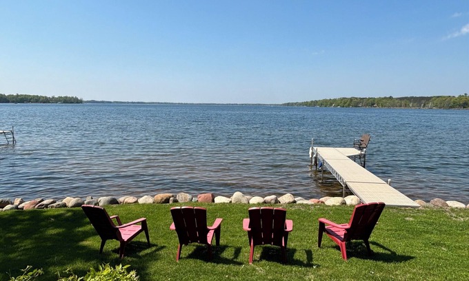 Sturgeon Lake Cabin | Sturgeon Lake cabin with great views