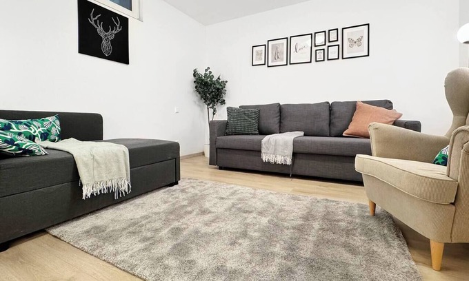 Gablenberg Apartment | Stylisches Stgt Loft – 5 Pers.