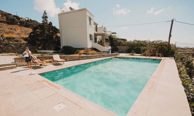 Tinos Town House | Stylish and traditional cycladic house