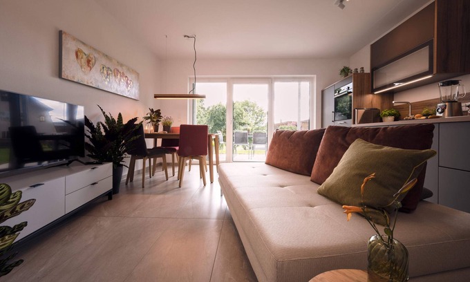 Wunsiedel Apartment | Stylish apartment (65sqm) with spacious terrace