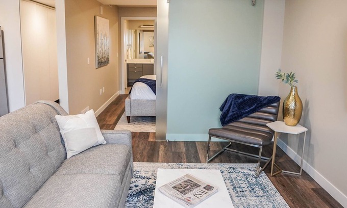 Grand Rapids Apartment | Stylish Apartment Downtown - Perfect for Long Stays