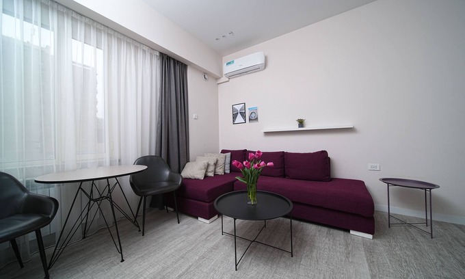 Kentron Apartment | Stylish Apartment with Open Kitchen-Living Space by Sweet Home