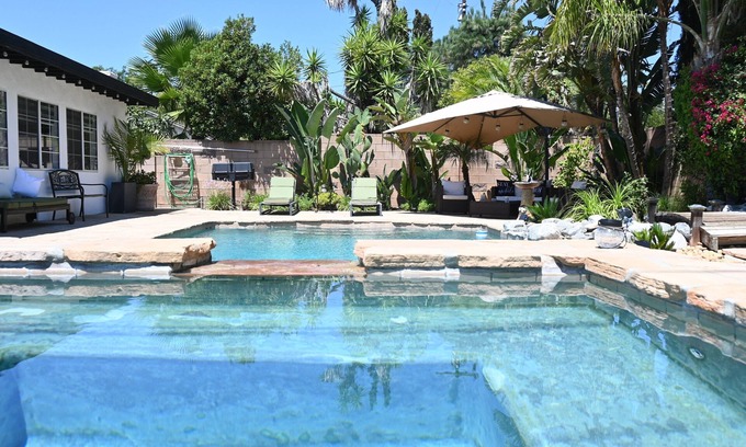 Chatsworth House | Stylish Chatsworth Retreat with King Suite, Pool, Spa and Outdoor Oasis