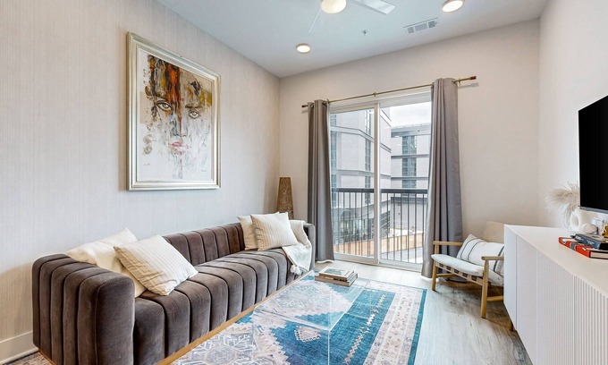 East Nashville Condo | Stylish condo with balcony, high speed internet, W/D and elevator