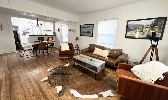 Wichita House | Stylish & Cozy Oasis W/Open Floor Plan