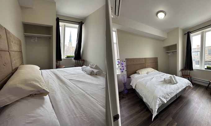 Durham Region Apartment | Stylish Fully Furnished Simcoe Lofts Downtown Oshawa Walk to Dining & Transit