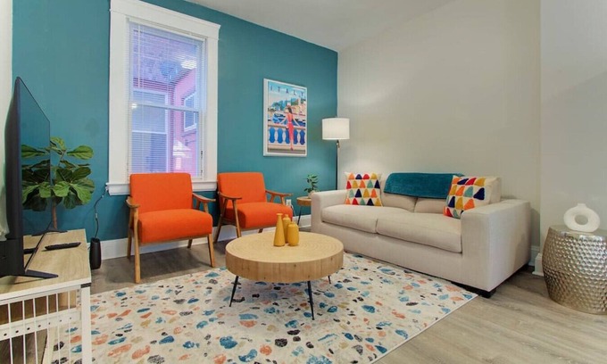 University Circle Apartment | Stylish Little Italy Two Bedroom w/Parking Space