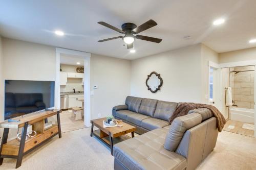 Logan Apartment | Stylish Logan Retreat with Smart TV and Central AandC!