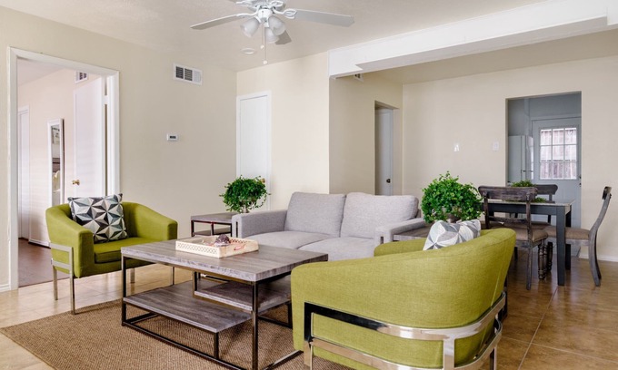 Oak Lawn Apartment | Stylish pad with patio and trail access