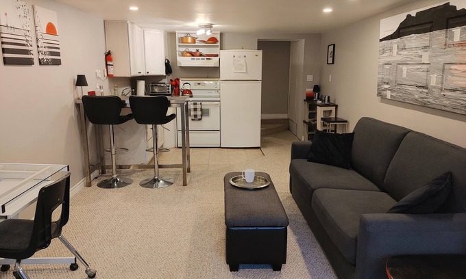 Peterborough Apartment | Stylish Private Studio near Downtown Peterborough
