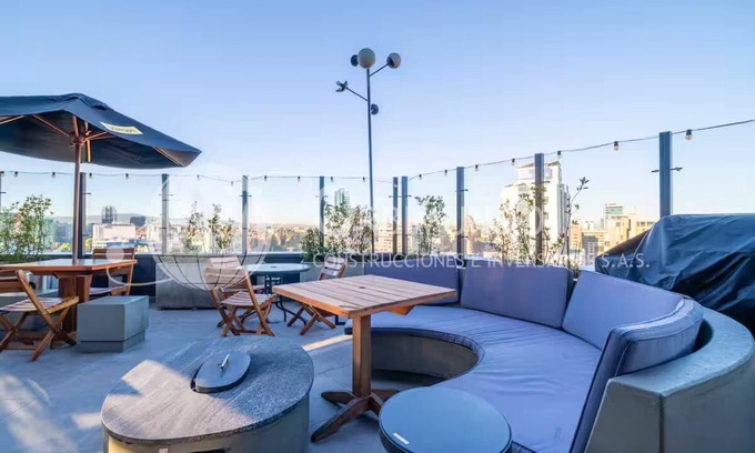 Calle 100 Apartment | Stylish Skyline Aptartment - Rooftop - Gym - Pool