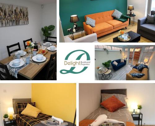 Milton Keynes House | Stylish townhouse-Sleeps 9-Free parking