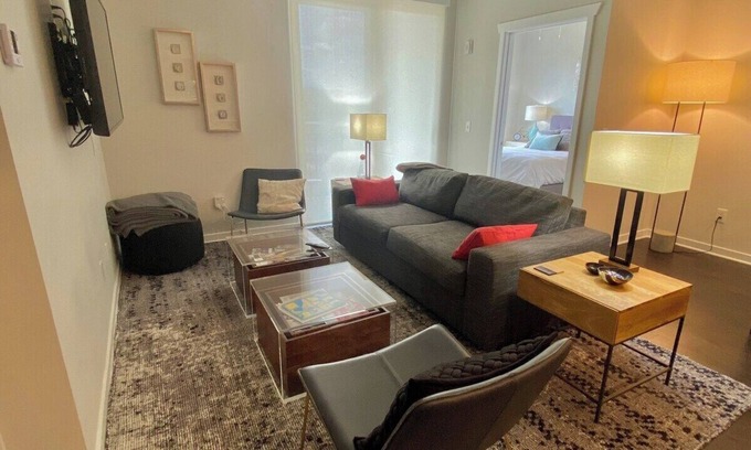 Traverse City Condo | Stylish Traverse City Condo with Balcony