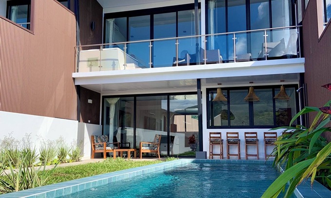 Arenal Hot Springs Villa | Stylish Volcano Villa w/Jacuzzi & Private Pool, volcano views, sun deck, WiFi