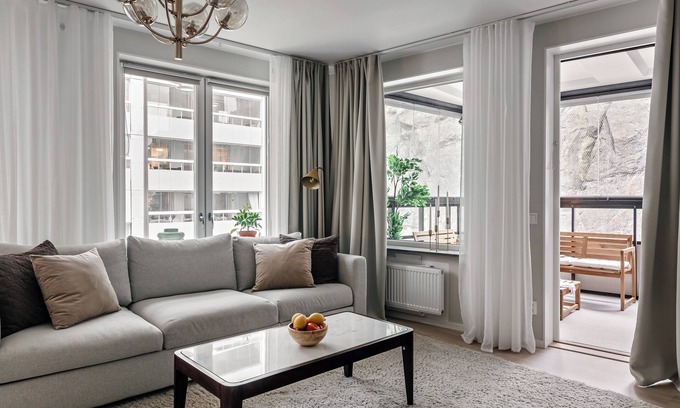 Liljeholmen - Hagersten Apartment | Stylish Waterfront Apt Stockholm