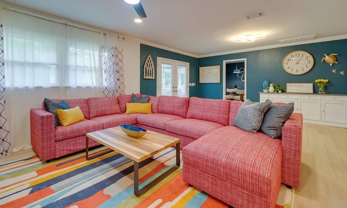 Ogden House | Stylish Wilmington Home Rental: 6 Mi to Beaches!