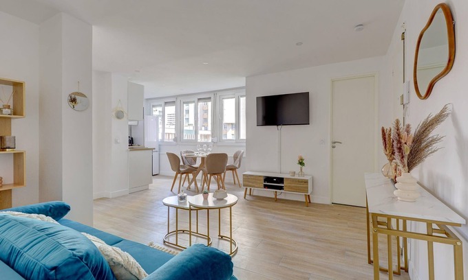 Flandres Apartment | Sublim and new apartment in Buttes-Chaumont