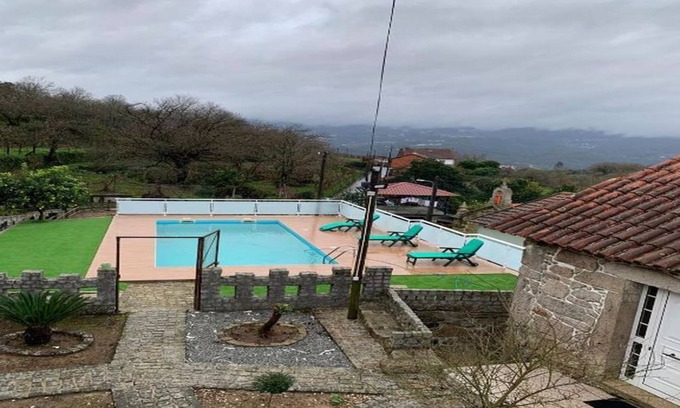 Oliveira de Frades House | Sublime Rural Stone House with Private Pool