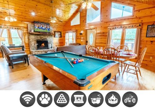 Gatlinburg - Pigeon Forge House | Sugar Camp Cabin 3424