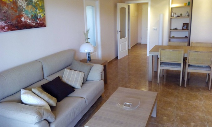 Playa de Almarda Apartment | Suitable in residential complex - POOL + PARKING- Almarda Beach/Canet