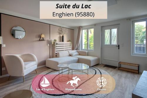 Enghien-les-Bains Apartment | Suite du lac, Centre-ville, Lac & Casino à 2 min