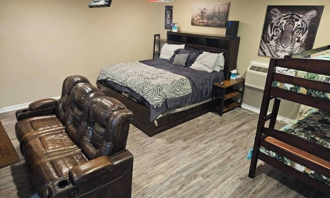 Town Center Apartment | Suite: King Bed, Bunks, Kitchenette