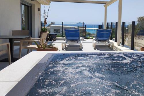 Kalamaki Apartment | SUITE Thalassa - with Jacuzzi