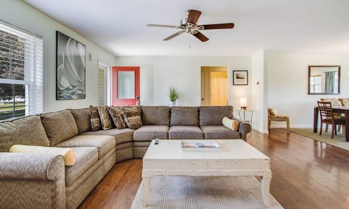 Rehoboth Beach House | Summer Breeze -central Rehoboth 3BR w/yard, game room in garage