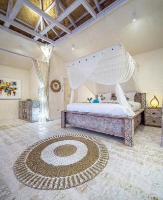 East Sumba Resort | Summer Bungalow, Ideal for Families, One Room with 2 Beds, Separated Sleeping Corner, Shower, AC, 2 TVs