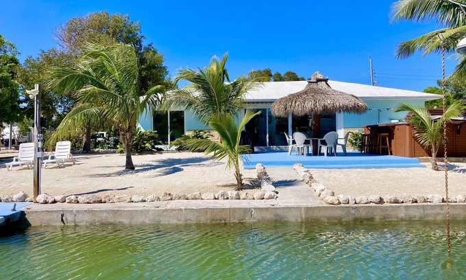 Marathon House | Summer Openings - Last Minute Savings! Deep Water Canal, SwimSpa Pool, Kayaks!