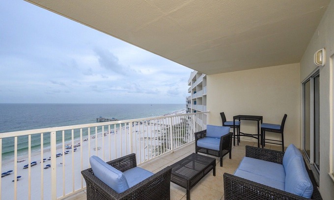 Orange Beach Condo | 🏝️SUMMER PRICE DROP! Admiral Quarters Spacious Gulf Front Condo. Amazing Views.