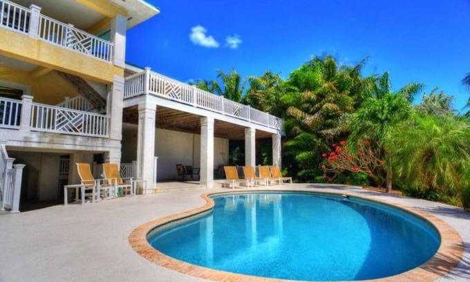 Summerland Key House | Summerland Nest - Ocean view with private beach and pool