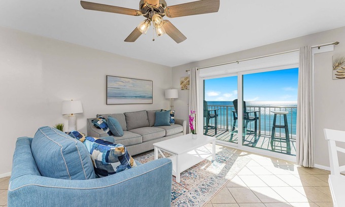 Upper Grand Lagoon Condo | Summit 926 Gulf front, 1 Bedroom, 1/2 Bathrooms, Sleeps 6/Beach Chairs Included