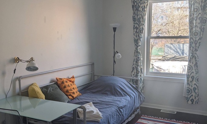 Woodstock Apartment | Sun-filled, private 2 Bdrm Apt, 1 block to subway