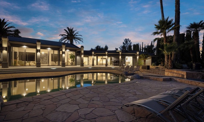Valley Center House | Sun-Kissed Estate Pool Tennis Mountain Views