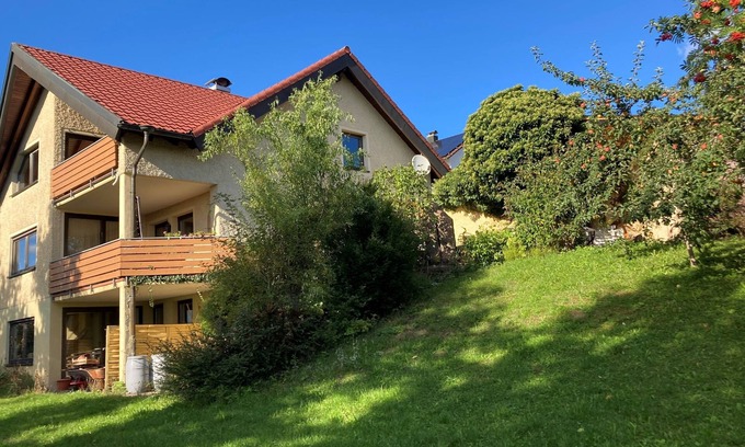 Dornstetten House | Sun terrace, distant views, large garden, high ceilings - your dream vacation home!