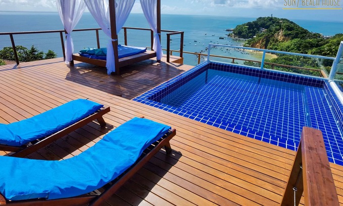 Morro de Sao Paulo Apartment | SUN7 Mykonos garden view