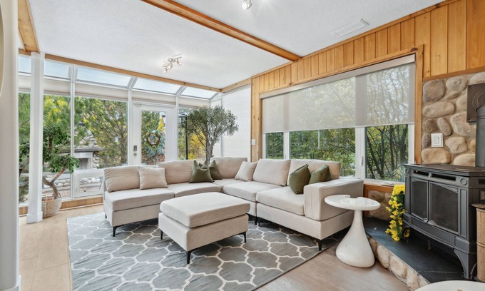 Southwest Calgary House | Sunlit Suite, Hot Tub Haven