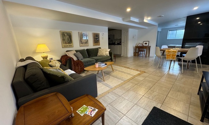 Saint-Lazare Apartment | Sunny, 1000-ft basement flat, parking, walkout patio entrance CITQ#305792