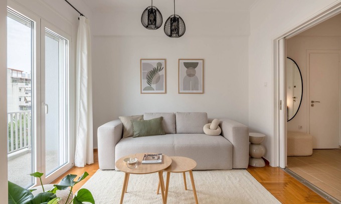 Nea Smirni Apartment | Sunny 2BR Apartment in Nea Smyrni