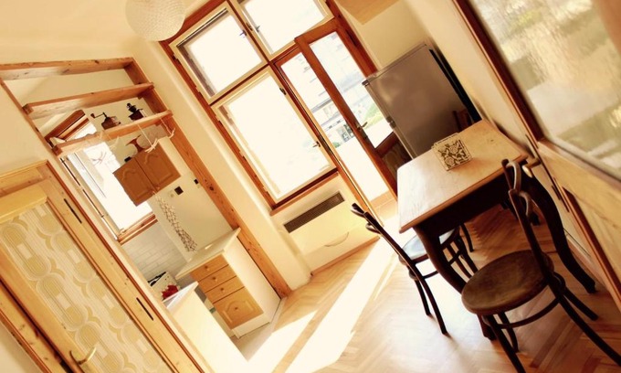 Prague 6 Apartment | Sunny apartment with balcony near Prague Castle with Prague Castle view