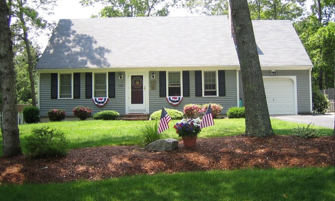Mashpee House | Sunny Cape w/Private Pool, Steps to Association Lake