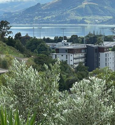 Nelson Apartment | Sunny hillside central Nelson hideaway with city to sea views