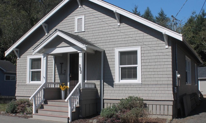 Ferndale House | Sunny, Main Street, creekside home in the heart of the Victorian Village