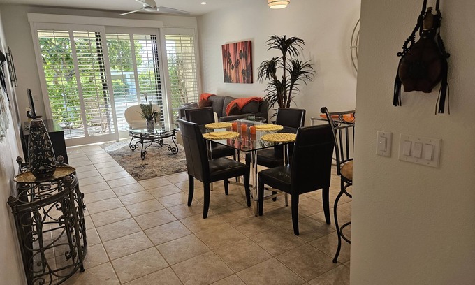 Palm Springs Condo | Sunny Palm Springs Resort style condominium living withTennis and swimming