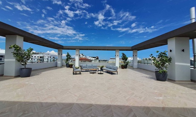 Pantoja Apartment | Sunny & Serene 4BR Retreat With Private Roof