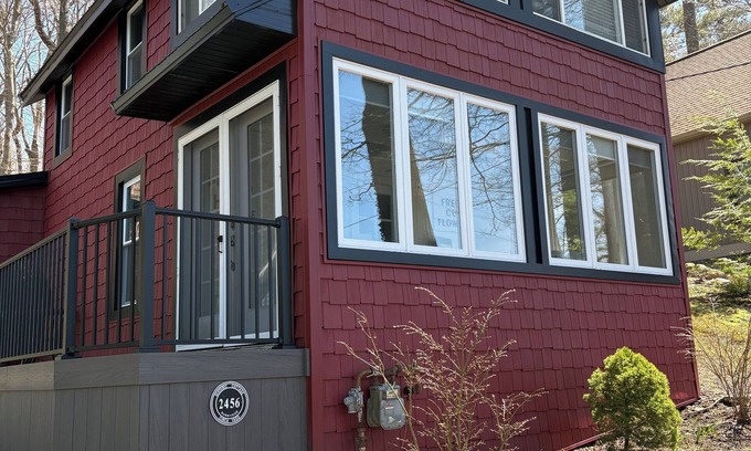 Clymer Cottage | Sunny Side Up, a Four Season Lakefront Retreat with Dock on Findley Lake.