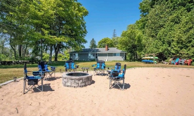Bark River House | Sunny Skys Upper Peninsula Michigan Lakehouse