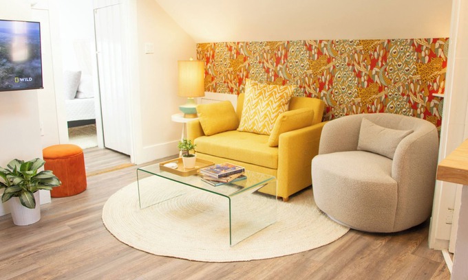 Knightville Apartment | Sunny Spot with Private Parking.
